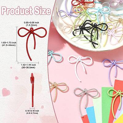 30Pcs 15 Colors Spray Painted Alloy Pendants FIND-CJ0004-23-1