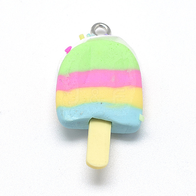 Handmade Polymer Clay Pendants X-CLAY-Q240-022D-1