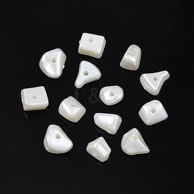 ABS Plastic Imitation Pearl Beads KY-T023-020-1