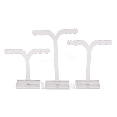 Acrylic Earring Display Tower Set EDIS-K004-01B-1