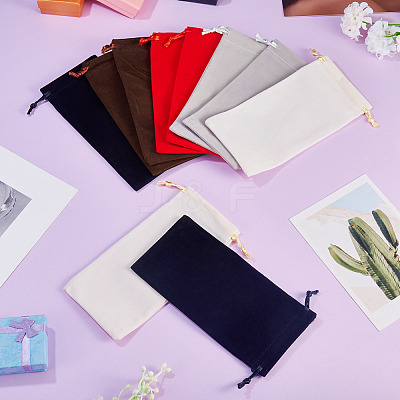 10Pcs Velvet Drawstring Pouches TP-TA0001-06A-1