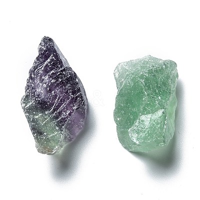 Rough Raw Natural Fluorite Beads LS-G-F704-04-1