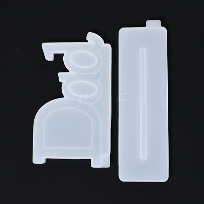 Father's Day Theme DIY Silicone Molds DIY-G046-15-1