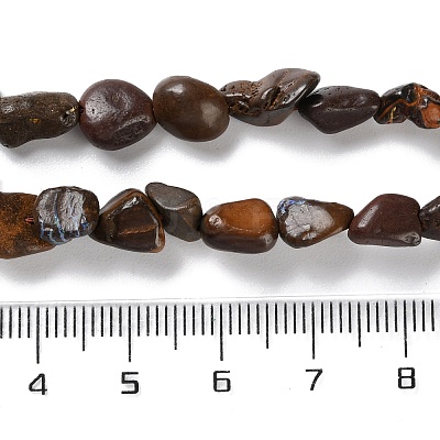 Natural Soil Opal Beads Strands G-P497-01C-13-1