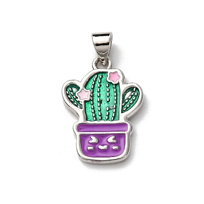 Brass Enamel Pendants LS-FIND-I054-01A-P-1