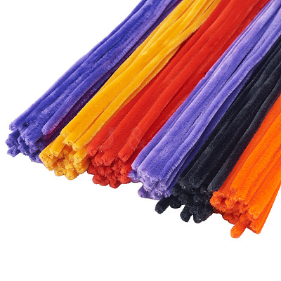150Pcs 6 Colors DIY Plush Sticks FIND-TA0005-80-1