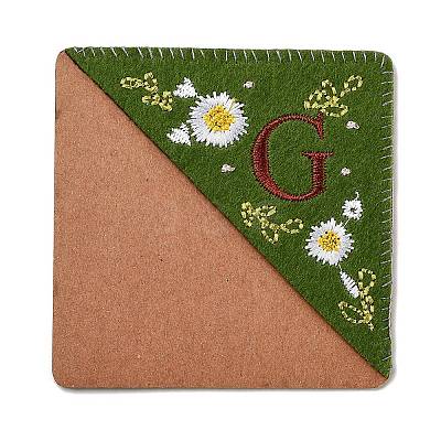 Embroidery Corner Bookmarks JX511G-1