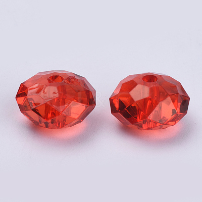Transparent Acrylic Beads TACR-Q258-8mm-V12-1