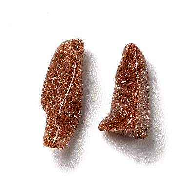 Synthetic Goldstone Chip Beads G-I350-01-1