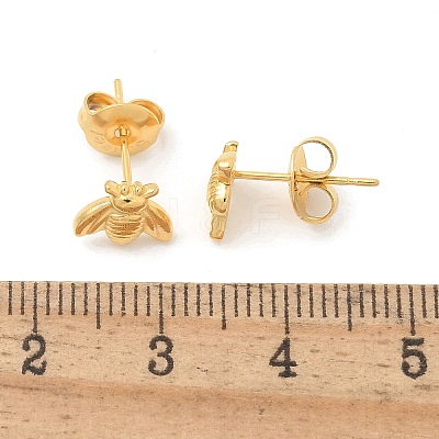 304 Stainless Steel Stud Earrings for Women STAS-Z117-15G-02-1