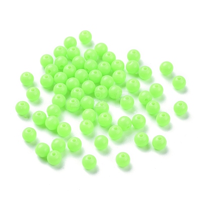 Fluorescent Acrylic Beads MACR-R517-6mm-02-1
