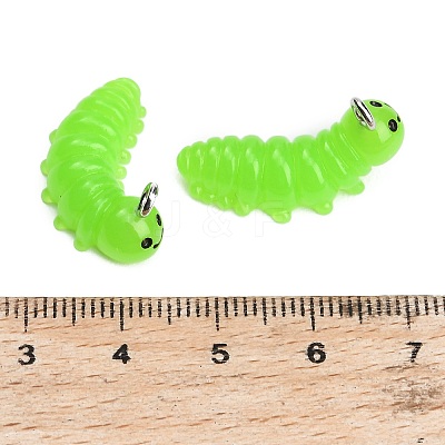 Opaque Resin Pendants RE-CBA08CD-11-1