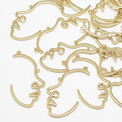 Brass Pendants X-KK-S347-121-1