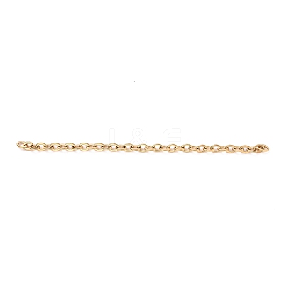 Ion Plating(IP) 304 Stainless Steel Cable Chains CHS-WH0007-01B-G-1