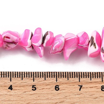 Natural Trochid Shell/Trochus Shell Beads Strands SHEL-B003-02E-1