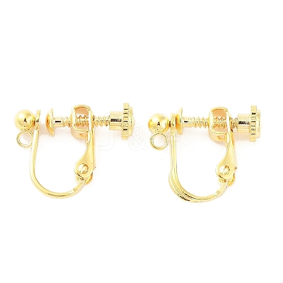 316 Stainless Steel Clip-on Earring Findings STAS-K274-09G-1