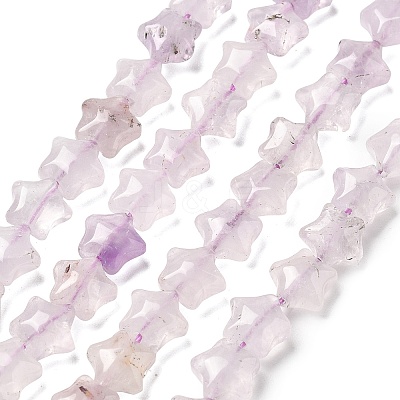 Natural Amethyst Beads Strands G-Z080-A24-8mm-1
