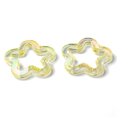 Transparent Acrylic Pendants MACR-Q160-04A-1
