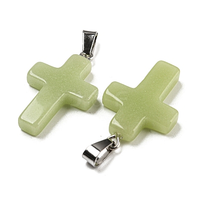 Synthetic Luminous Stone Dyed Pendants G-H308-06P-05-1
