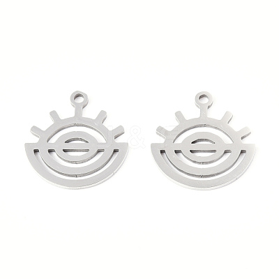 Non-Tarnish 201 Stainless Steel Pendants STAS-N091-159P-1