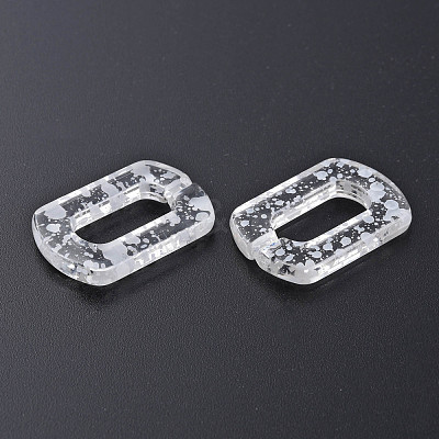 Transparent Acrylic Linking Rings OACR-N009-017A-15-1