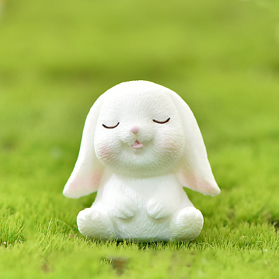 Resin Standing Rabbit Statue FIND-SZC0011-171-1