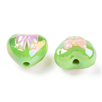 UV Plated Acrylic Beads X-PACR-N015-03-1