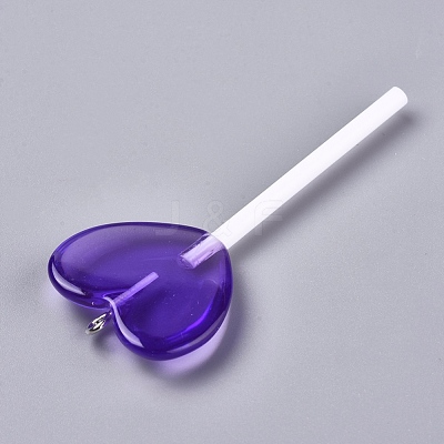 Resin Big Pendants RESI-L030-B02-1