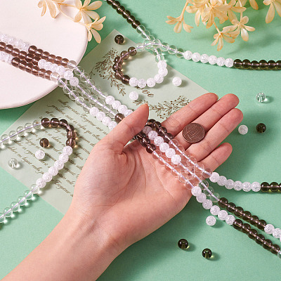 Glass Beads Strand GLAA-TAC0024-04-1