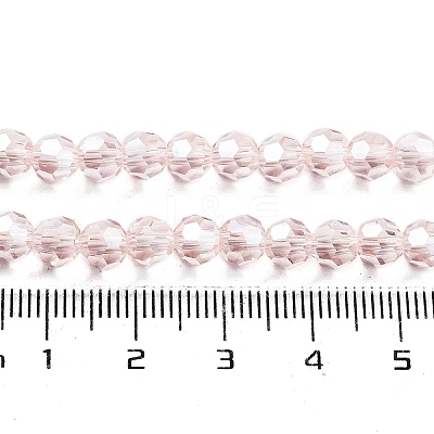 Electroplate Transparent Glass Beads Strands LS-EGLA-A035-T6mm-A20-1
