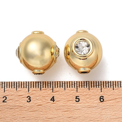 CCB Plastic with Rhinestone Beads CCB-B003-33G-1