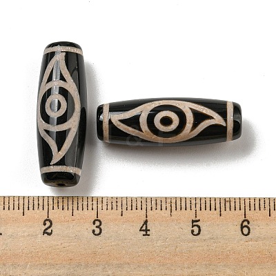 Tibetan Style dZi Beads Strands G-P526-B13-1