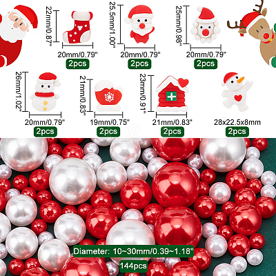 Christmas Theme DIY Jewelry Making Finding Kit DIY-PH0013-75-1