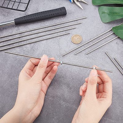 304 Stainless Steel Fully All Threaded Long Screw FIND-WH0112-86-1