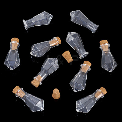 10Pcs Glass Bottles AJEW-TA0002-73-1
