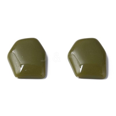 Opaque Acrylic Cabochons MACR-S373-143-A11-1