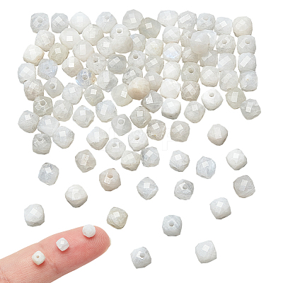 1 Strand Natural Rainbow Moonstone Beads Strands G-NB0005-73-1