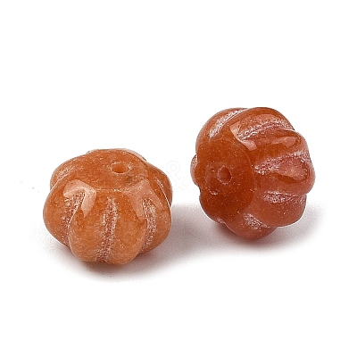 Natural Red Aventurine Carved Beads GG-CBA02C4-03D-1