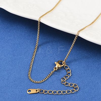 Ion Plating(IP) 304 Stainless Steel Necklaces NJEW-E080-11G-1