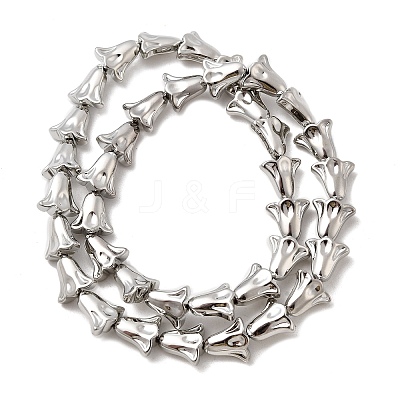 Electroplate Glass Beads Strands EGLA-F166-14P-1