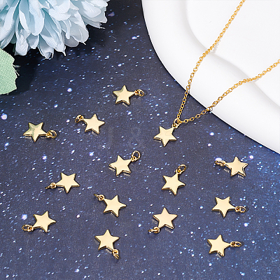 20Pcs Brass Pendants KK-BBC0004-22-1