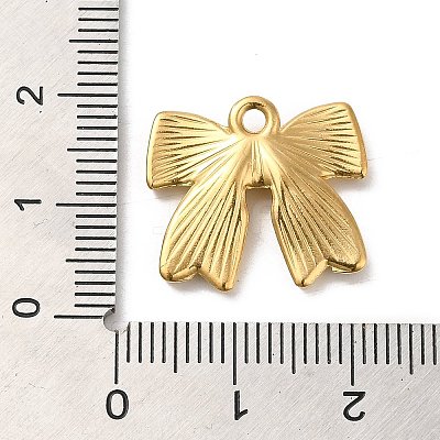 304 Stainless Steel Pendant Rinestone Settings STAS-I203-65G-1
