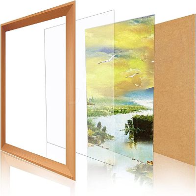 PMMA Clear Board LS-DIY-WH0076-30-1
