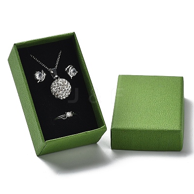 Cardboard Jewelry Set Boxes CBOX-C016-03D-01-1