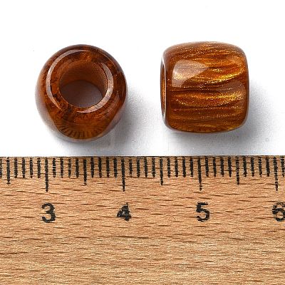 Resin European Beads RESI-U008-02B-1