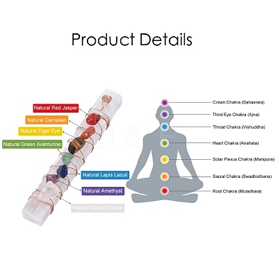 Chakra Jewelry G-L520-G01-1