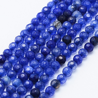 Natural Agate Beads Strands G-E469-12K-1