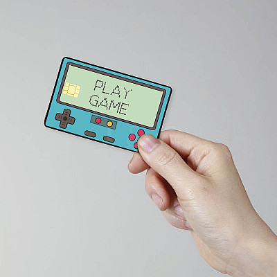 Rectangle PVC Plastic Waterproof Card Stickers DIY-WH0432-086-1