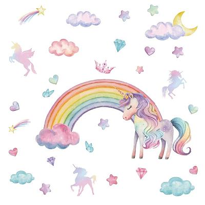 PVC Wall Stickers DIY-WH0228-1023-1