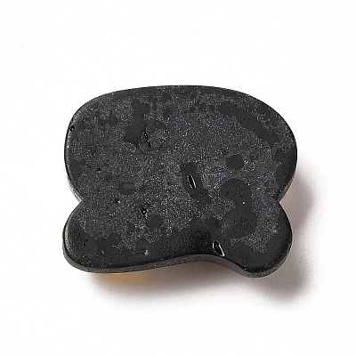 Opaque Resin Cabochons RESI-F038-02-1